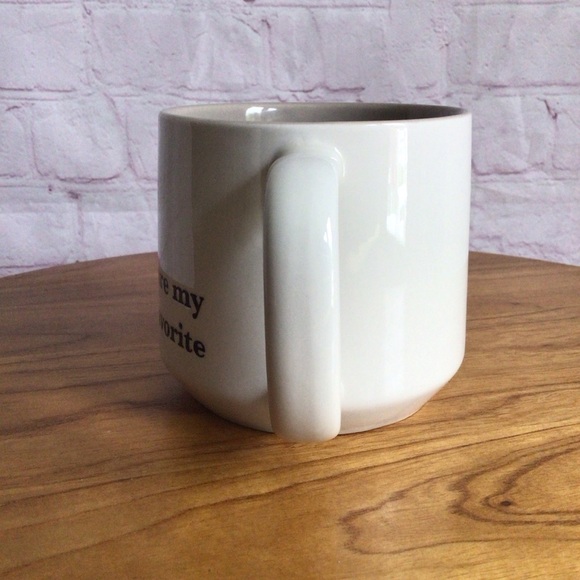 Threshold Cream and Black You Are My Favorite Mug Stoneware Mug - 15oz - Picture 5 of 7